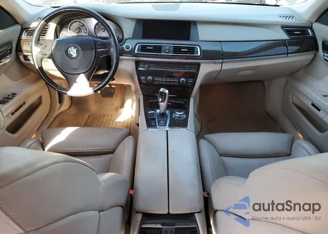 2009 BMW 750 Li from USA, damaged, VIN WBAKB83569CY57456